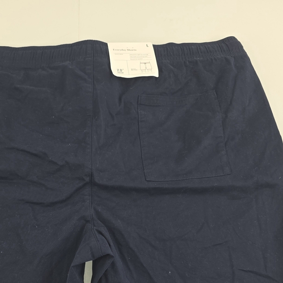 Goodfellow & Co Navy Blue Drawstring Shorts Size Large NWT BO-2788 - Picture 7 of 11